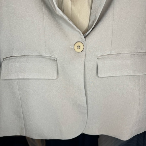 Tan casual work office blazer size xs - Picture 7 of 8